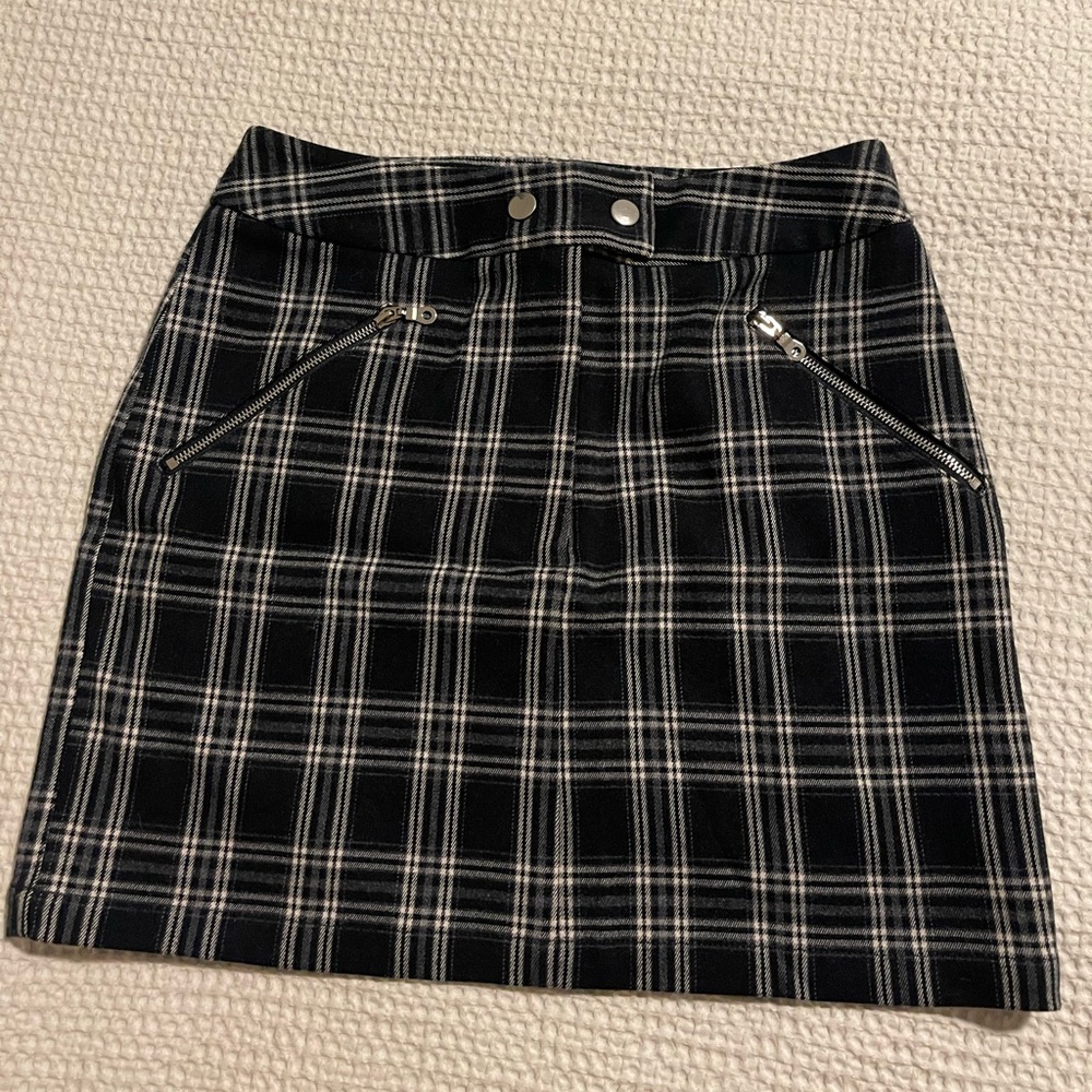 Vintage plaid skirt